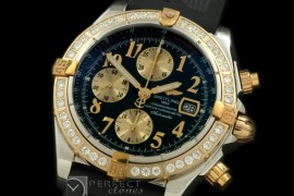 BLEVB00212R Chronomat Evo SS/RU Black Num A-77528800