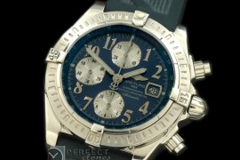 BLEV00113R Chronomat Evo SS/RU Blue Num A-77528800