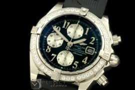 BLEVB10012R Chronomat Evo SS/RU Black Num A-77528800