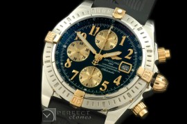BLEV00212R Chronomat Evo SS/YG/RU Black Num A-77528800