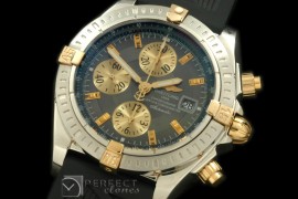 BLEV00204R Chronomat Evo SS/YG/RU Grey Sticks A-77528800