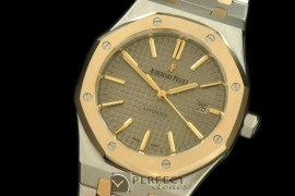 AP15400-114 Royal Oak 1540SS/YG Grey Swiss 2824