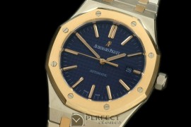 AP15400-113 Royal Oak 1540SS/YG Blue Swiss 2824