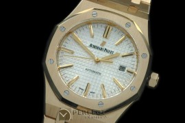 AP15400-131 Royal Oak 1540YG/YG White Swiss 2824