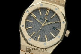 AP15400-134 Royal Oak 1540YG/YG Grey Swiss 2824