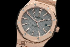 AP15400-144 Royal Oak 1540RG/RG Grey Swiss 2824