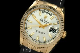RLDDF60002L DayDate Fluted Silver YG/LE Asian 2836
