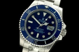 RLSS00015 11660Blue Sub SS/Diam Asian 2836/3135