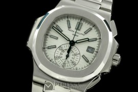 0 0 PP00081 5980 Nautilis Chrono SS/SS White A-7750