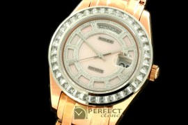 RLMPMR07101 Diam Bez SS White Diamond/Rose Tier Asian 2813 28