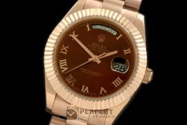 R41DDR00085 President/Fluted RG Brown Roman Asian Clone 2836