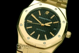 AP00052 Royal Oak Jumbo Auto YG/YG Black A-2824-2