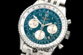 BLNV00708 Navitimer SS/SS Blue Num 7750