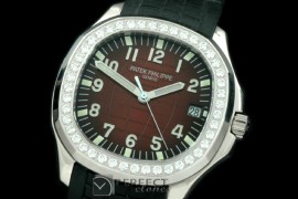 PPAQ01042R Aquanaut Jumbo V3 Auto SS/RU Brown Miyota 9015