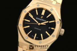 AP15400-212 Royal Oak 1540YG/YG Black Jap M 9015