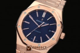 AP15400-223 Royal Oak 1540RG/RG Blue Jap M 9015
