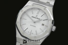 AP15400-201 Royal Oak 1540SS/SS White Jap M 9015