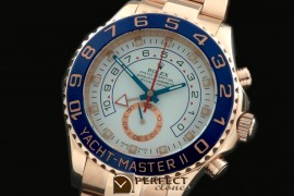 RYM2-1022 Yacthmaster II (44mm) RG White Asia 7750