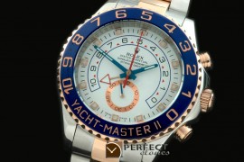 RYM2-1012 Yacthmaster II (44mm) SS/RG White Asia 7750