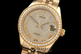 RDJmF50001 YG Jubilee Diam Roman Asian 2836