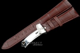 RLACC00102 Brown Croc Strap SS 20/16 / New Insignia Buckle