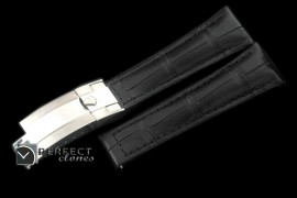 RLACC00111 Black Croc Strap SS 20/16 / New Insignia Deployant