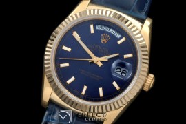 RLDDF60006L DayDate Fluted Blue YG/LE Asian 2836