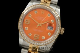 RDJMT00553D1 SS/YG Jubilee Orange Diam 2836