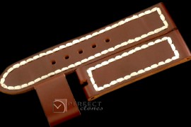 PNA00112 24/24 Handsewn Calf Tan Strap for 44mm Pams