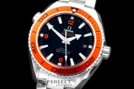 OMCPO45-502 P-Ocean Ceramic SS/SS Blk/Org Miyota 8205