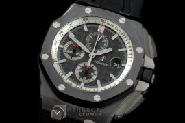 AAP00141 2014 Royal Oak Chronograph CER/RU Blk A-3126 Sec@12