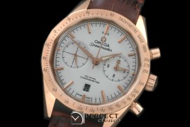 OMSP00084 Speedmaster Moon Watch RG/LE White Stick A-7750