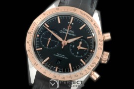 OMSP00082 Speedmaster Moon Watch SS/RG/LE Black Stick A-7750