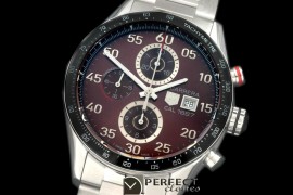TG1887-205 Carrera 1887 Date Chrono SS/SS Brown A-7750