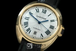 CARCLE10006 Cle De Cartier YG/LE White J-9015