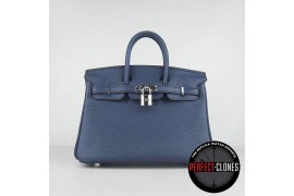 HE-25-1002 Birkin 25cm Dark Blue - Togo Standard