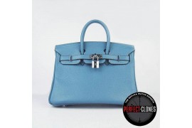 HE-25-1004 Birkin 25cm Mid Blue - Togo Standard