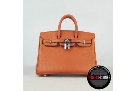 HE-25-1005 Birkin 25cm Orange - Togo Standard