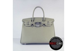 HE-30-1005 Birkin 30cm Grey - Togo Standard