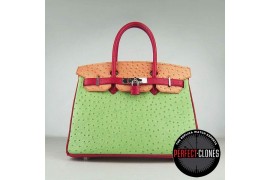 HE-30-1068 Birkin 30cm Mix Colour - Ostrich