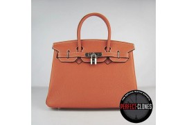 HE-30-1011 Birkin 30cm Orange- Togo Standard