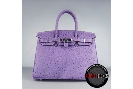 HE-30-1064 Birkin 30cm Purple - Ostrich