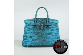 HE-30-1128 Birkin 30cm Green - Lizard