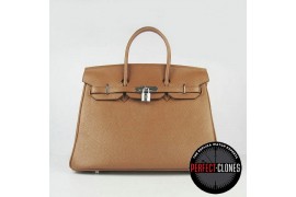 HE-35-101Birkin 35cm Light Brown - Togo Standard