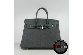 HE-35-1101 Birkin 35cm Black - Togo Pearl