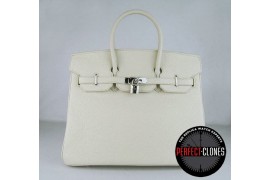 HE-35-1002 Birkin 35cm Off White - Togo Standard