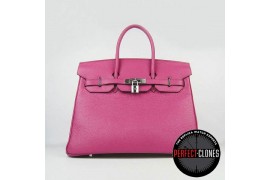 HE-35-1013 Birkin 35cm Peach Red - Togo Standard