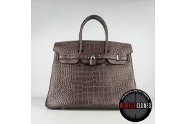 HE-35-1044 Birkin 35cm Brown - Gator