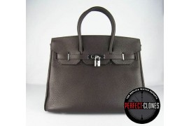 HE-35-1004 Birkin 35cm Brown- Togo Standard