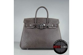 HE-35-1064 Birkin 35cm Brown - Ostrich